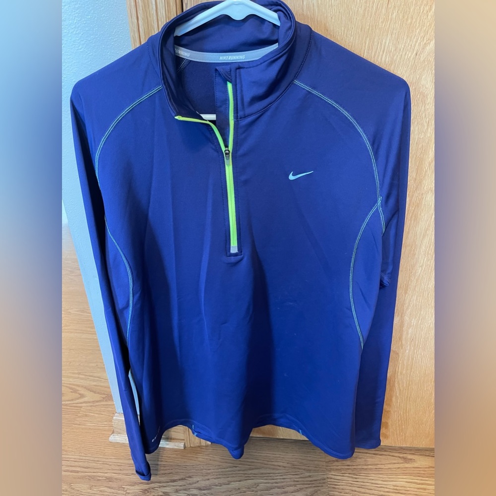 Nike Dri-Fit Quarter Zip Long Sleeve Top